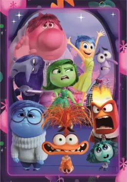 Clementoni 25067 Puzzle V hlave 2: Partia emócií SUPER 104 dielikov