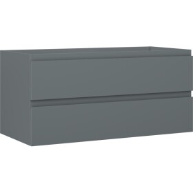 MEXEN/S - Orio kúpeľňová skrinka pod umývadlo 100, 2 zásuvky, grafit mat 91A10-10047-2-BFF66