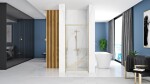 REA - Sprchové dvere Rapid Slide 130 Gold Brush REA-K8590