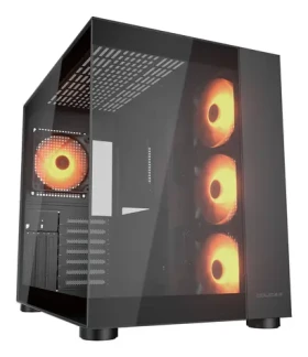COUGAR FV150 ARGB čierna / Počítačová skriňa / Midi-tower / ATX / tvrdené sklo / bez zdroja (CGR-5KA1B-RGB)