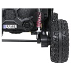 Mamido Detské elektrické autíčko Buggy SPEEDY 4x200W 24V čierne