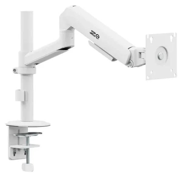 ER-691 W biela / Držiak monitora / 17-32" / plynová vzpera / náklon / VESA 100x100 / nosnosť 10 kg (ER-691 W)