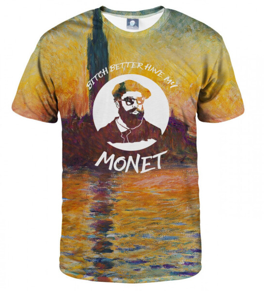 Aloha From Deer Monet T-Shirt TSH AFD651 Yellow