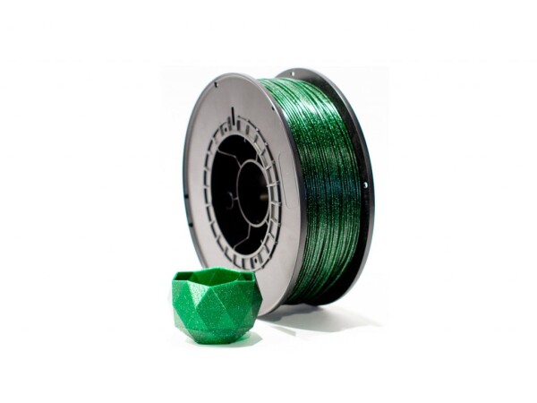 PETG 1,75 mm galaxy zelený Filalab 1 kg