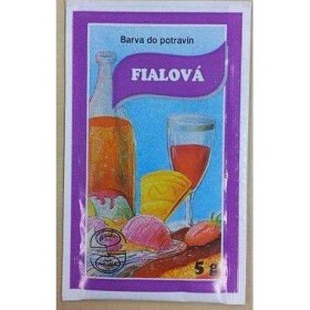 Potravinárska farba prášková (5 g) Fialová - AROCO - AROCO