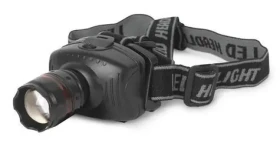 Entac Zoom 1W / Čelovka / LED 110 lm / Dosvit 50 m / IP44 / 3x AAA (EHL-ZOOM-1W-PL)
