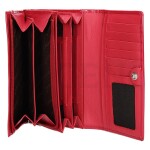 Dámska kožená peňaženka Lagen 50042 Red