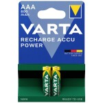Varta RECH.AC.Power AAA800mAh BLI2 mikrotužkový akumulátor typu AAA Ni-MH 800 mAh 1.2 V 2 ks; 56703 101 402
