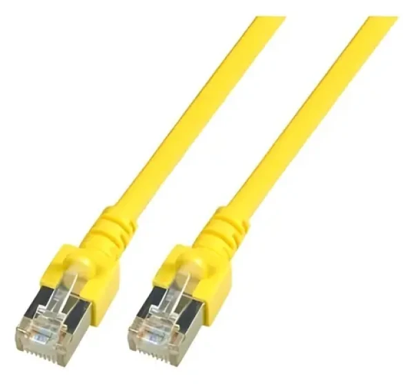 EFB Cat5e SF/UTP žltá / Patch kábel / RJ-45 / 15 m / PVC / CCA (K5457.15)