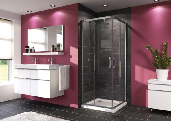 HUPPE - Sprchovací kút štvorec 80x80 cm Hüppe Next 140102.069.322 140102.069.322