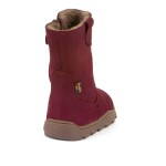 Detské zimné barefoot čižmy ZERU TEX BOOT Bordeaux G3160257-6 - 31