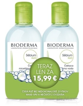 BIODERMA Sébium H2O festival 2 x 250 ml