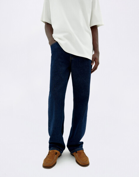 Thinking MU Dark Clean Denim David Pants DENIM 42