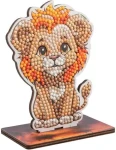 CRYSTAL ART Diamantové maľovanie Safari: Lev