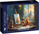 BlueBird Puzzle Veverčí ateliér