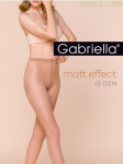 Dámske pančuchové nohavice Gabriella Matt Effect 15 deň 2-4 mocca 3-M