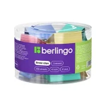 Berlingo klipy na papier 41 mm / Kancelárske klipy / mix farieb / 12 ks (253697)