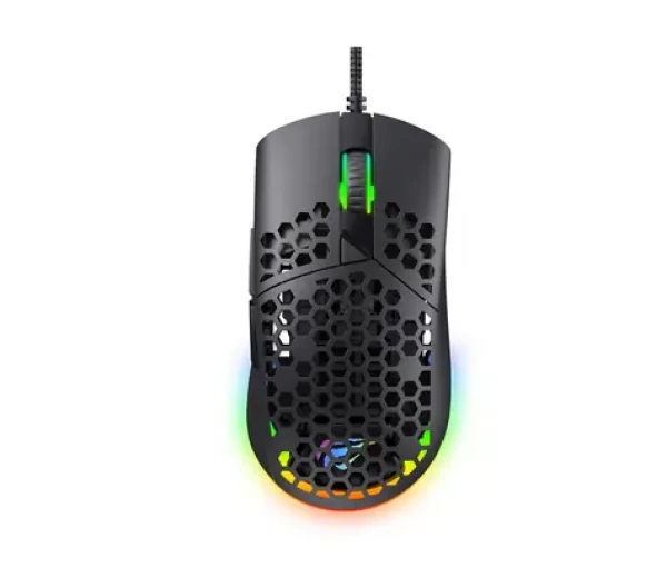 Havit MS1036 čierna / Optická herná myš / RGB / 7 tlačidiel / 1.6 m (MS1036)