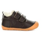 Bisgaard Carter Lamb Dark brown zimné barefoot topánky 21 EUR