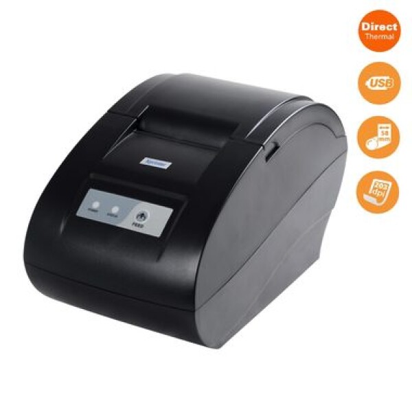 Xprinter 58-IIN čierna / Pokladničná termotlačiareň / USB / 58mm (TISXP0005)