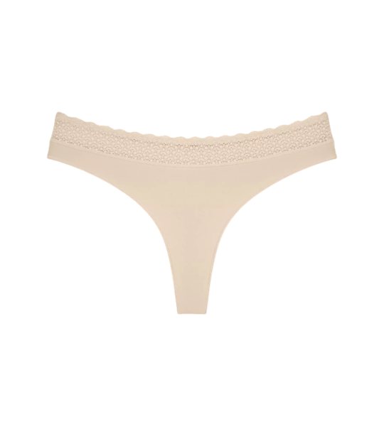 Dámske tangá Feel of Modal String - YELLOW - light beige 6720 - TRIUMPH YELLOW XL