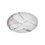 INVENA - Umývadlo na dosku KAFE TREND 61 cm mramor béžovohnedá CE-62-721-C