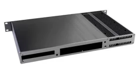 Akasa Galileo TU3 čierna / PC skriňa / Thin Mini-ITX / 1U / hliníková / OEM (A-ITX29-M1B)