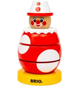 Brio Otáčavý drevený klaun