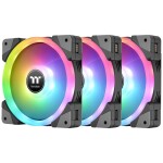 Thermaltake SWAFAN EX12 RGB sivá 3ks / Ventilátor / 120 mm / Hydraulic Bearing / 2000 RPM @ 32.5 dB / 57.11 CFM (CL-F143-PL12SW-A)