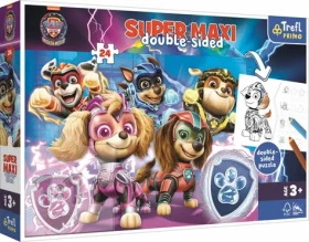 Trefl - Puzzle - Obojstranné puzzle Tlapková patrola: Tím v akcii SUPER MAXI
