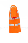 Pánske reflexné tričko Payper AVENUE Farba: Oranžová fluo, Veľkosť: L (000342002802001L)