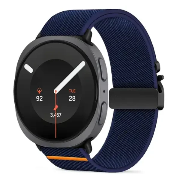 Tech-Protect Nylon Clasp tmavo modrá / Remienok pre Samsung Galaxy Watch / 40/44/46 mm / Nylon
