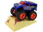 Mamido Elektrické autíčko Monster Truck Big Foot s gumovými pneumatikami a šmýkačkou