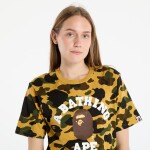 Tričko A BATHING APE 1St Camo College Tee UNISEX Yellow M