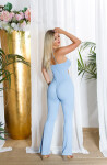 Sexy Spaghetti Strap Jumpsuit with Cut-Outs Einheitsgroesse