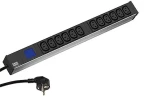 BACHMANN BN0500 / Napájací panel / 12x C13 / meranie po fázach / 2 m (800.2055)