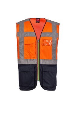 Reflexná pracovná vesta Payper EXTROVERT Farba: Oranžová Fluo/ N, Veľkosť: 3XL (S008500088020113XL)