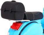 Mamido Detský elektrický skúter Vespa modrý