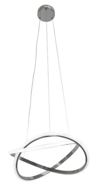 Activejet AJE-KAREN chrómová / Závesné LED svietidlo / 24W / 2270 lm / 4000K / IP20 (AJE-KAREN CHROME)