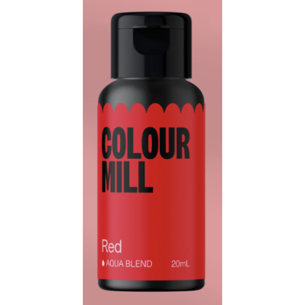Aqua blend 20 ml červené 20 ml - colour mill - colour mill
