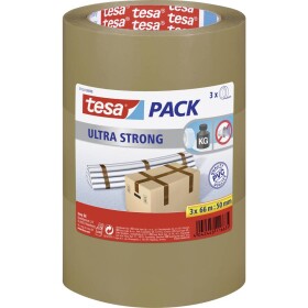 Tesa ULTRA STRONG 51124-00008-01 baliace lepiaca páska TESAPACK® hnedá (d x š) 66 m x 50 mm 3 ks; 51124-00008-01