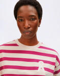Armedangels Bamikaa Stripe Sweat 3790 undyed-very berry XS