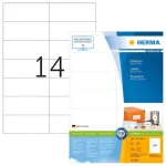 Herma Etikety Premium 105x42,3 mm / Etikety / papier matný / biela / 2800 ks (4625)