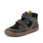 Detské celoročné členkové barefoot topánky UP HILL TEX GREY/BLACK Froddo G3110281-3 - 24