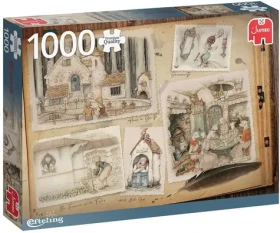 JUMBO Puzzle Kniha rozprávok Efteling