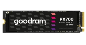 Goodram PX700 2TB / M.2 2280 NVMe / PCIe 4.0 / 3D NAND / R: 7400MBs / W: 6500MBs (SSDPR-PX700-02T-80)