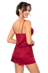 Donna Mari 1/2 pyžamo S-2XL vínový L