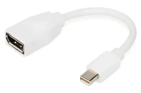 Digitus / Redukcia DisplayPort / mini DP - DP / 0,15 m / biela (DB-340405-001-W)