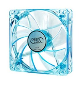 DEEPCOOL XFAN 120U B/B CASE FAN / chladenie pre CASE / 120x120x25mm / modrý (XFAN 120U B/B)