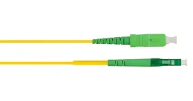 Good Connections OS2 1 m žltá / Optický patch kábel / LC/SC / Singlemode APC / 9/125 µm / LSZH (LW-S901LASA)